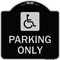 Signmission ADA Compliant Parking AccessibleHeavy-Gauge Aluminum Architectural Sign, 18" x 18", BS-1818-24662 A-DES-BS-1818-24662 - alternate 1